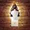 Casafield Ceramic Holiday Night Light - Vintage Decorative Night Light with Bulbs and Star Topper